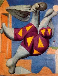 Pablo Picasso - Bather with beach ball