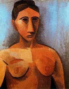 Pablo Picasso - Bust of a woman 4