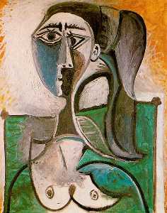 Pablo Picasso - Bust of a woman 7