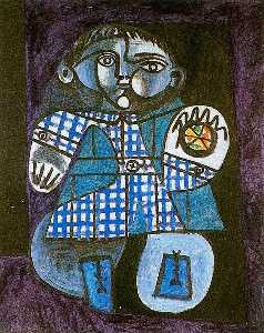 Pablo Picasso - Claude with a ball