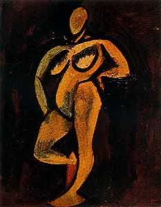 Pablo Picasso - Desnudo de pie 1