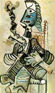 Pablo Picasso - El fumador de pipa