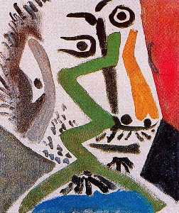 Pablo Picasso - Head of a man 10