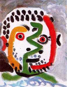 Pablo Picasso - Head of a man 11