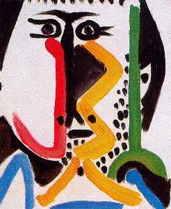 Pablo Picasso - Head of a man 15