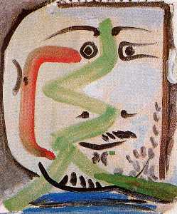 Pablo Picasso - Head of a man 9