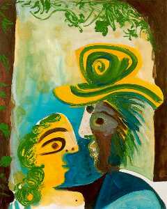Pablo Picasso - Man and woman 2