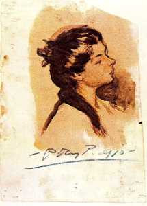 Pablo Picasso - Portrait of Lola