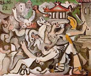Pablo Picasso - The Rape of the Sabine Women 2