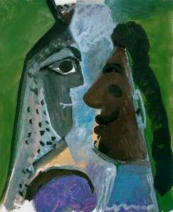 Pablo Picasso - Woman and man