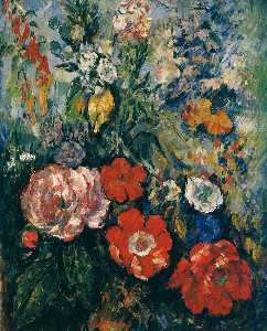 Paul Cezanne - Bouquet of Flowers