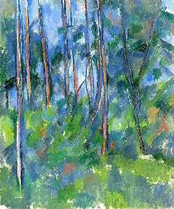 Paul Cezanne - In the Woods 1