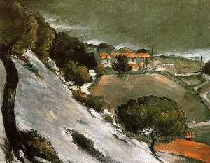 Paul Cezanne - L-Estaque under Snow