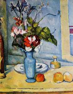 Paul Cezanne - The Blue Vase 1