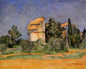 Paul Cezanne - The Pigeon Tower At Bellevue