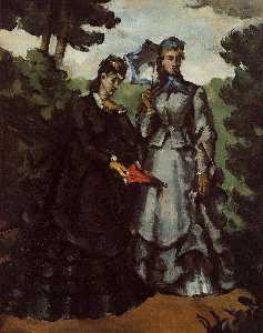 Paul Cezanne - The Promenade