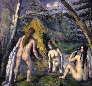 Paul Cezanne - Three Bathers 1