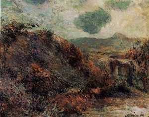Paul Gauguin - Mountain landscape