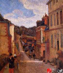 Paul Gauguin - Rue Jouvenet, Rouen