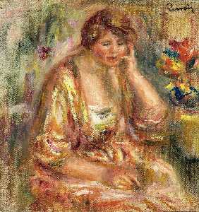 Pierre-Auguste Renoir - Andree in a Pink Dress