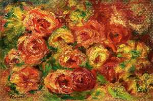 Pierre-Auguste Renoir - Armful of Roses