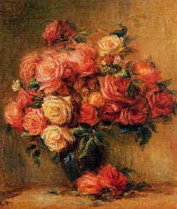 Pierre-Auguste Renoir - Bouquet of Roses 1