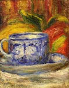 Pierre-Auguste Renoir - Cup and Fruit