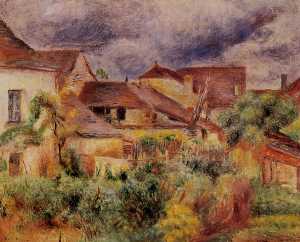 Pierre-Auguste Renoir - Essoyes Landscape