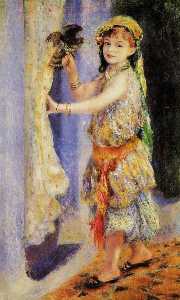 Pierre-Auguste Renoir - Girl with Falcon