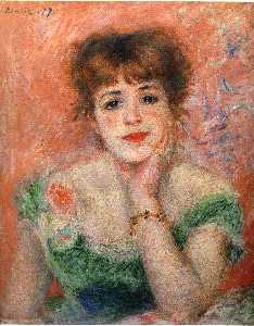 Pierre-Auguste Renoir - Head of a Woman