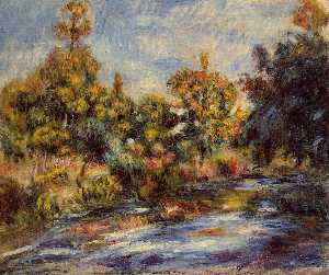 Pierre-Auguste Renoir - Landscape with River
