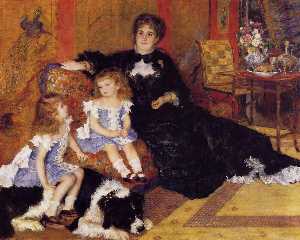 Pierre-Auguste Renoir - Madame Georges Charpentier and her Children