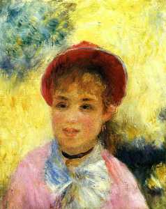 Pierre-Auguste Renoir - Modele from the Moulin de la Galette