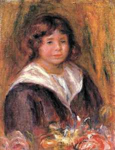 Pierre-Auguste Renoir - Portrait of a Boy (Jean Pascalis)