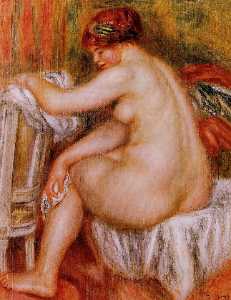Pierre-Auguste Renoir - Seated Nude