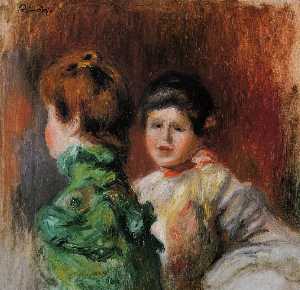 Pierre-Auguste Renoir - Study Two Women s Heads