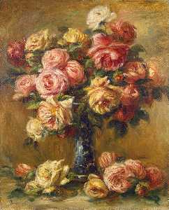 Pierre-Auguste Renoir - Study of Flowers