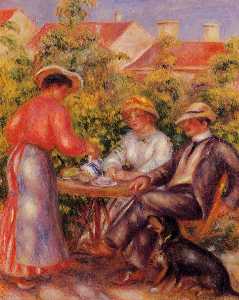 Pierre-Auguste Renoir - The Cup of Tea