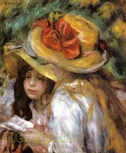Pierre-Auguste Renoir - Two Young Girls Reading