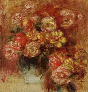 Pierre-Auguste Renoir - Vase of Roses 3