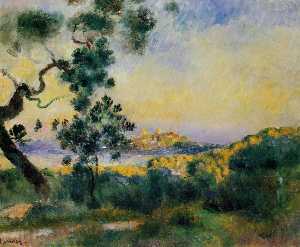 Pierre-Auguste Renoir - View of Antibes