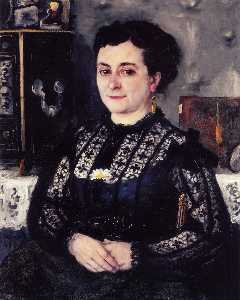Pierre-Auguste Renoir - Woman in a Lace Blouse