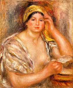 Pierre-Auguste Renoir - Woman with a Yellow Turban