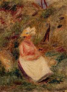 Pierre-Auguste Renoir - Young Girl in the Woods
