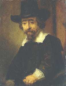 Rembrandt Van Rijn - Dr Ephraim Bueno, Jewish Physician and Writer