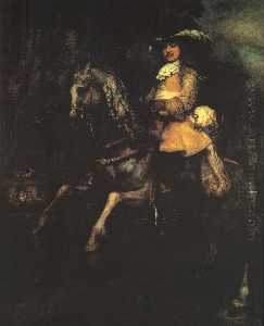 Rembrandt Van Rijn - Frederick Rihel on Horseback