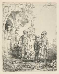 Rembrandt Van Rijn - Jacob with Laban