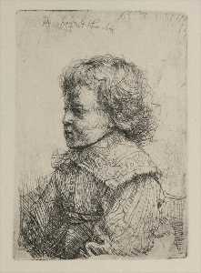 Rembrandt Van Rijn - Portrait of a Boy, Half-Length