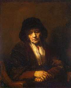 Rembrandt Van Rijn - Portrait of an Old Woman 1
