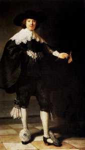 Rembrandt Van Rijn - Portrait Of Maerten Soolmans